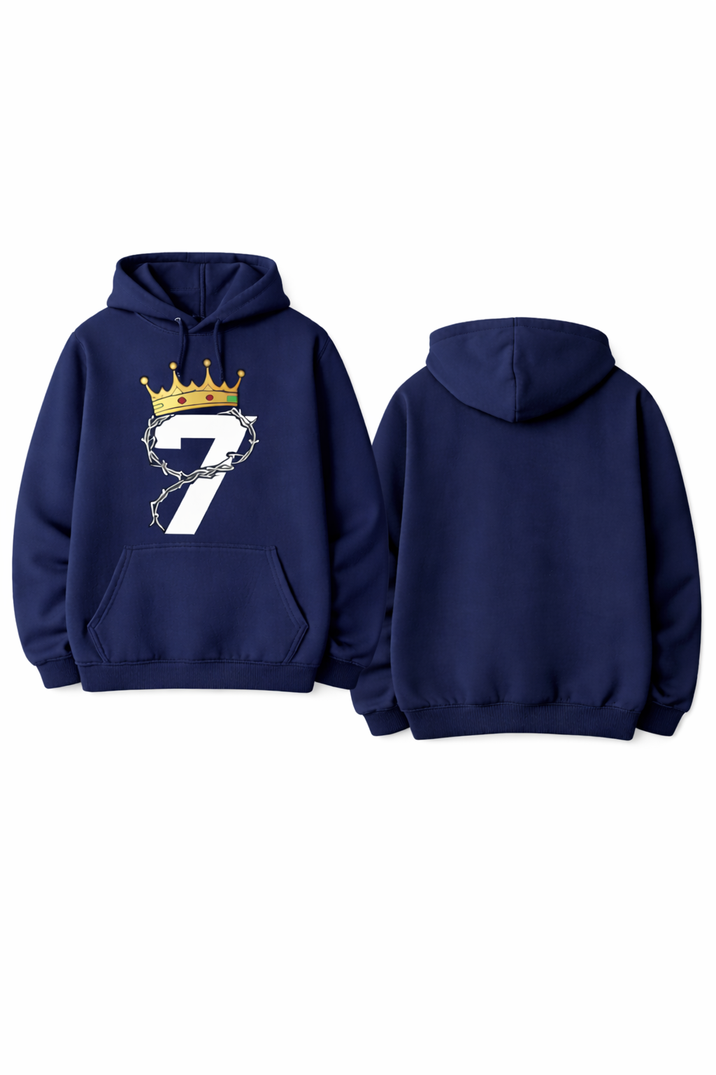 Blue 7 Hoodie
